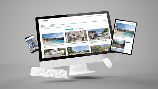Création du site internet de l’agence Agresta Immobilier pour la présentation de leurs biens en vidéo à 360°.